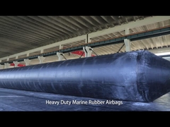 Pabrik Langsung Marine Inflatable Airbag Shipyards Boat Salvage Airbags 1,5 X 10m 8 Lapisan