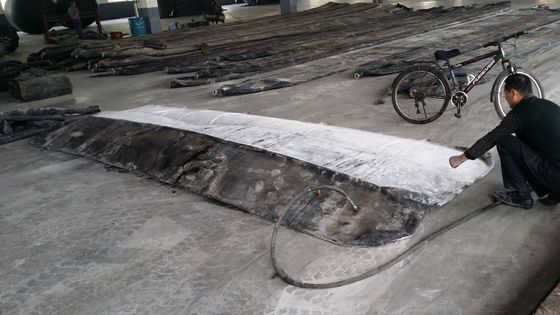 CB/T-3837 Standard 1.5m X 15m Airbag Karet Laut Untuk Angkat Kapal