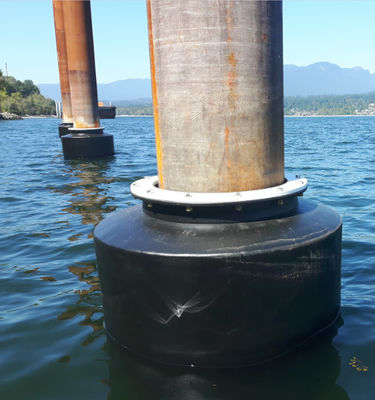 Donut Monopile Floating Dock Bumper Fender Foam Dipenuhi Disesuaikan Aman Pas pada Monopiles