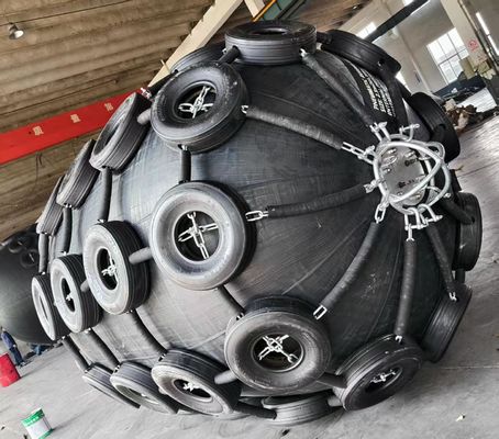 Pneumatic Rubber Fenders 2.5X4M, Ban Pesawat