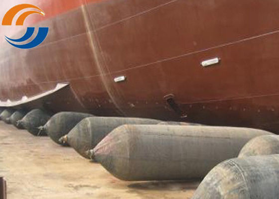 Peluncuran Kapal dan Angkat Airbag Karet Inflatable Marinir
