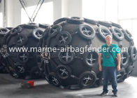 2.5m X 4m 50kPa Pneumatic Marine Fender Inflatable Durable Untuk Kapal LNG