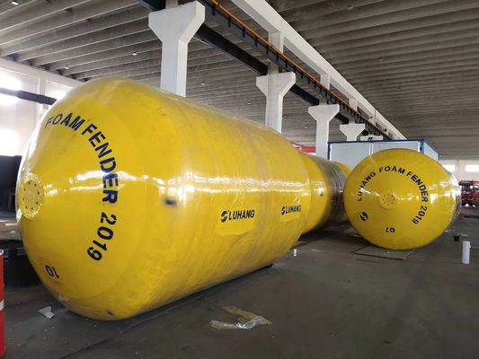 Fender yang diisi busa yang dapat disesuaikan untuk batas maritim dan intersepsi kapal