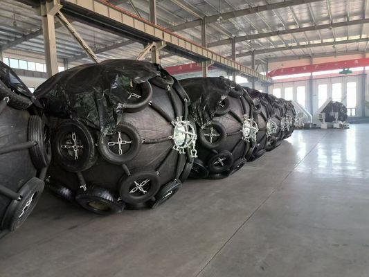 Fender Laut Pneumatik Karet yang Dapat Dikustomisasi untuk Kapal dan Fasilitas Pantai