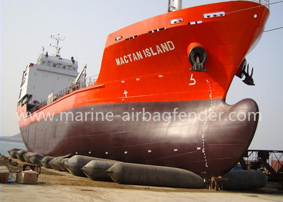 Airbag Airbag Karet Laut Docking Kering Angkat Berat 6 Lapisan
